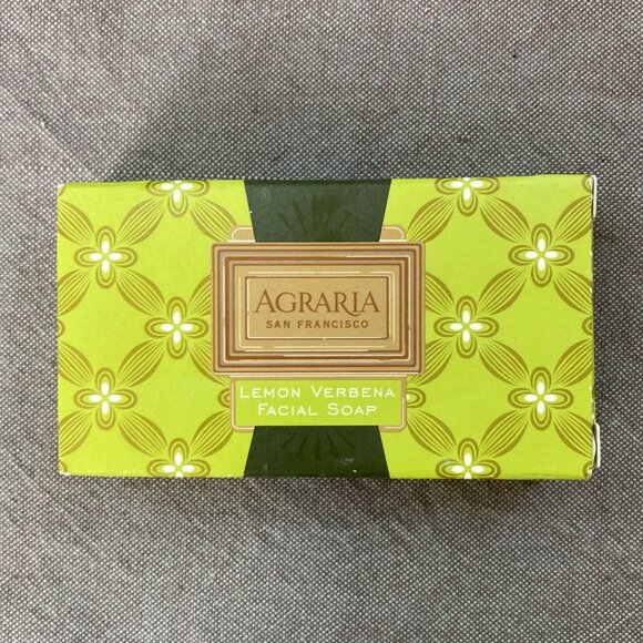 2 Travel Size Agraria San Francisco: Lemon Verbena, Luxury Bath & Facial Soap - Picture 6 of 8